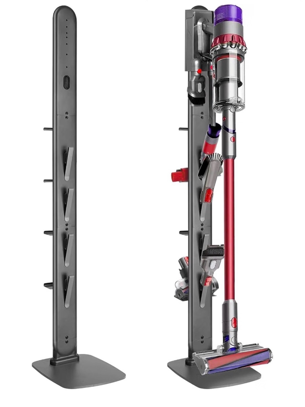Haturi Vacuum Stand Holder for Dyson Gen5 V15 V12 V11 V10 V8 V7 V6 Gray